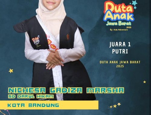 Membanggakan! Siswi SD Darul Hikam Raih Juara 1 Duta Anak Jawa Barat 2025